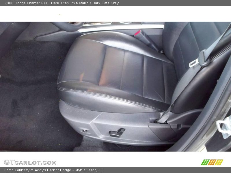 Dark Titanium Metallic / Dark Slate Gray 2008 Dodge Charger R/T