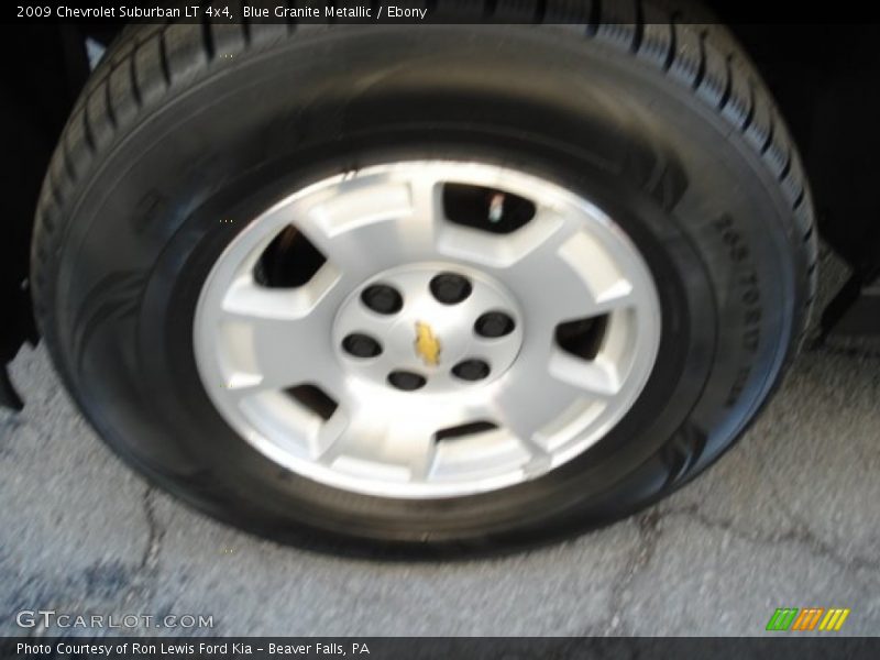 Blue Granite Metallic / Ebony 2009 Chevrolet Suburban LT 4x4