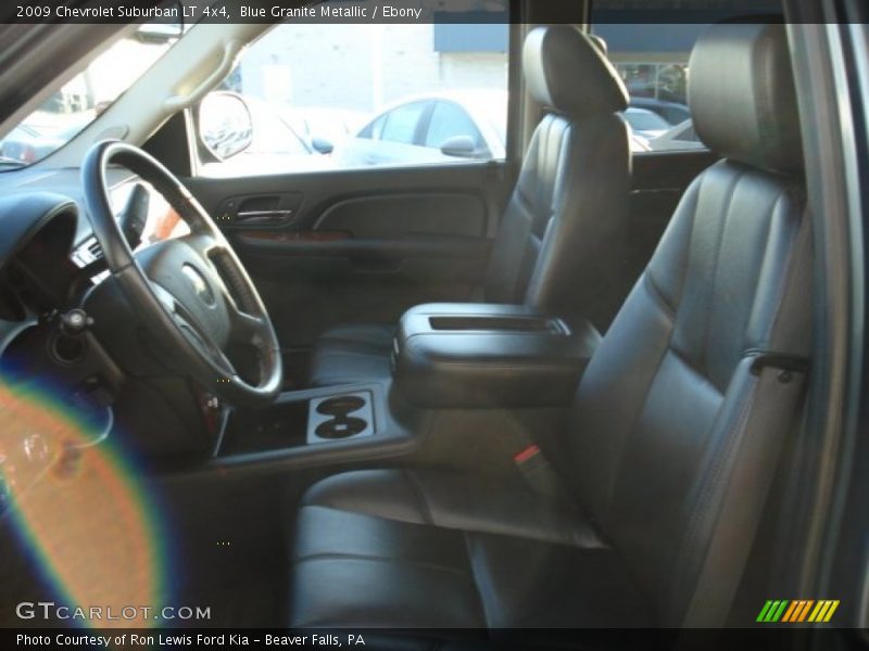 Blue Granite Metallic / Ebony 2009 Chevrolet Suburban LT 4x4