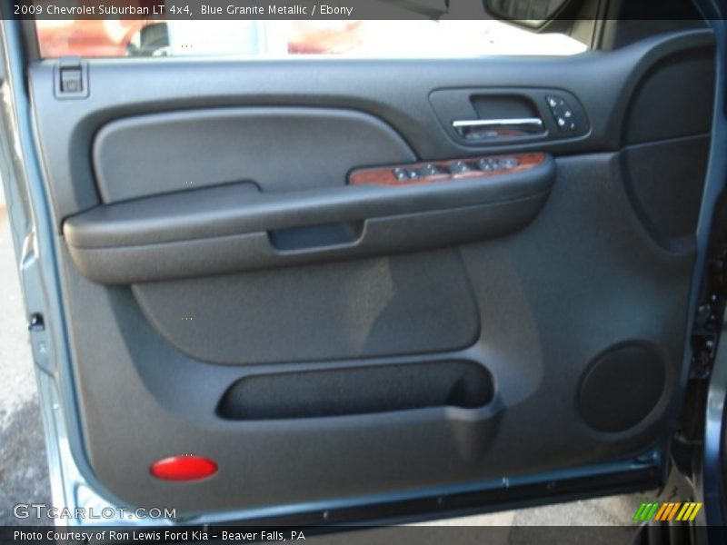 Blue Granite Metallic / Ebony 2009 Chevrolet Suburban LT 4x4