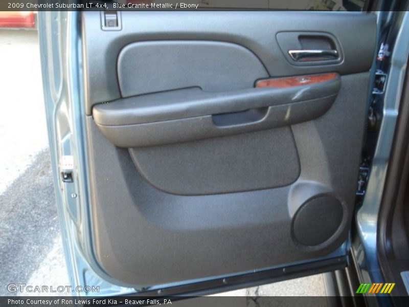 Blue Granite Metallic / Ebony 2009 Chevrolet Suburban LT 4x4