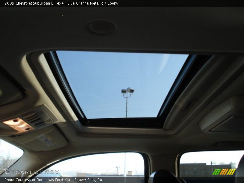 Blue Granite Metallic / Ebony 2009 Chevrolet Suburban LT 4x4