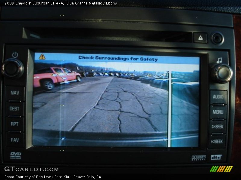 Blue Granite Metallic / Ebony 2009 Chevrolet Suburban LT 4x4