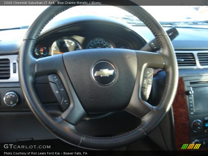 Blue Granite Metallic / Ebony 2009 Chevrolet Suburban LT 4x4