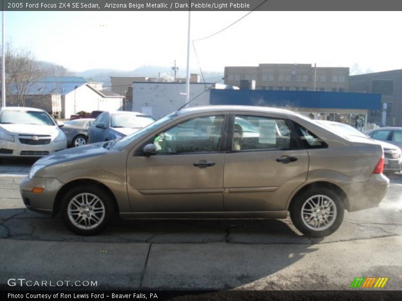 Arizona Beige Metallic / Dark Pebble/Light Pebble 2005 Ford Focus ZX4 SE Sedan