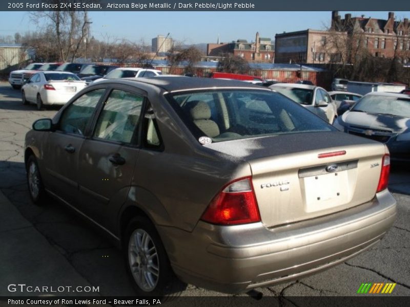 Arizona Beige Metallic / Dark Pebble/Light Pebble 2005 Ford Focus ZX4 SE Sedan