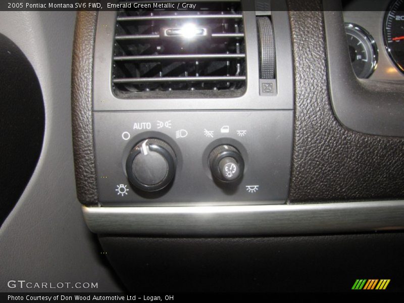 Emerald Green Metallic / Gray 2005 Pontiac Montana SV6 FWD