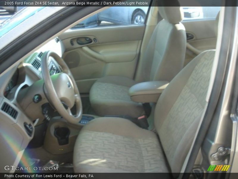 Arizona Beige Metallic / Dark Pebble/Light Pebble 2005 Ford Focus ZX4 SE Sedan