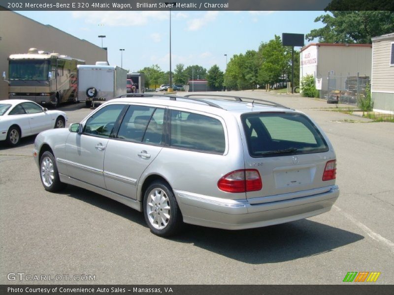 Brilliant Silver Metallic / Charcoal 2002 Mercedes-Benz E 320 4Matic Wagon