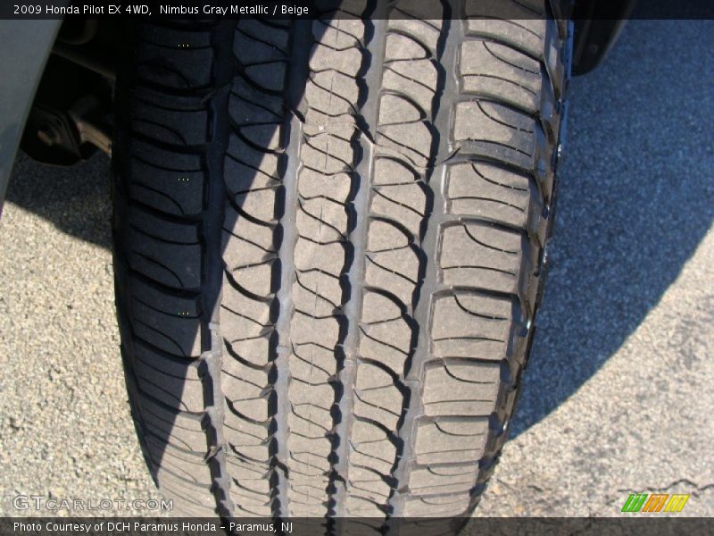 Nimbus Gray Metallic / Beige 2009 Honda Pilot EX 4WD