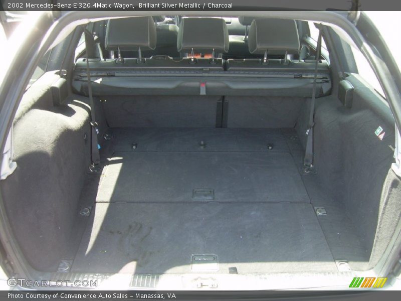 Brilliant Silver Metallic / Charcoal 2002 Mercedes-Benz E 320 4Matic Wagon