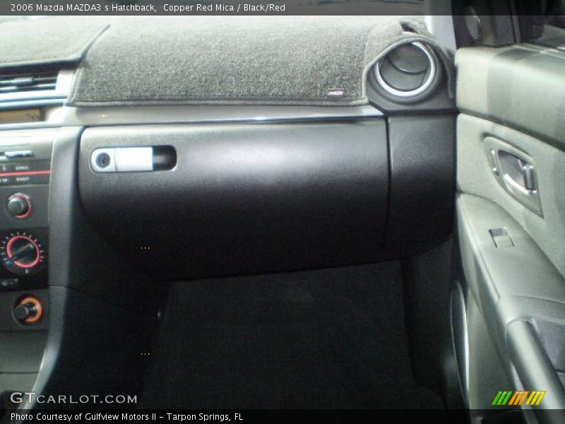Copper Red Mica / Black/Red 2006 Mazda MAZDA3 s Hatchback