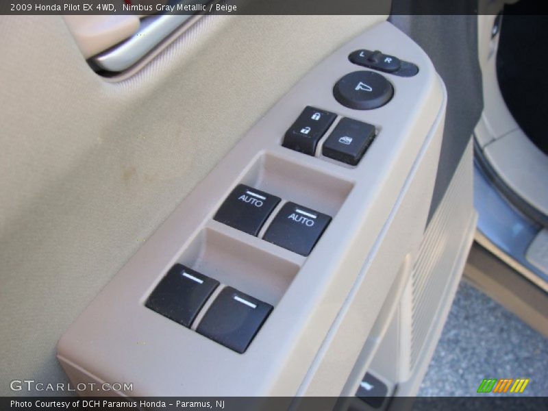Nimbus Gray Metallic / Beige 2009 Honda Pilot EX 4WD