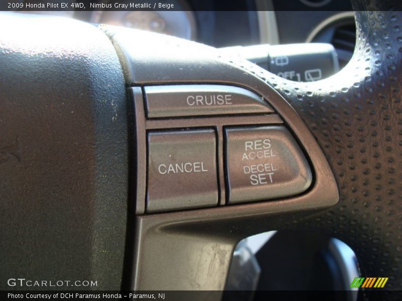 Nimbus Gray Metallic / Beige 2009 Honda Pilot EX 4WD