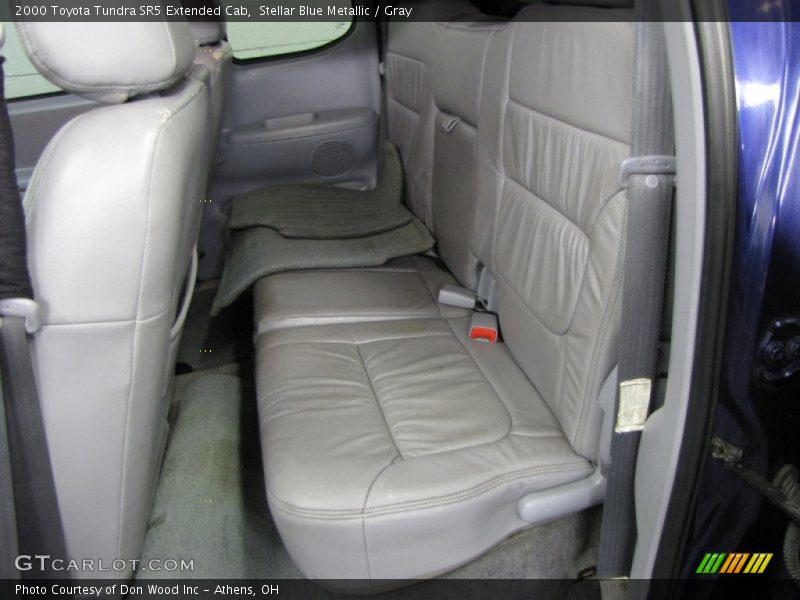 Stellar Blue Metallic / Gray 2000 Toyota Tundra SR5 Extended Cab