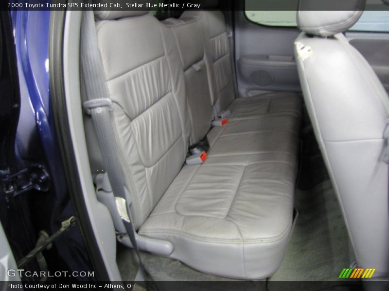 Stellar Blue Metallic / Gray 2000 Toyota Tundra SR5 Extended Cab
