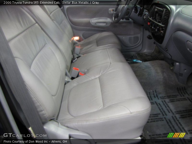 Stellar Blue Metallic / Gray 2000 Toyota Tundra SR5 Extended Cab
