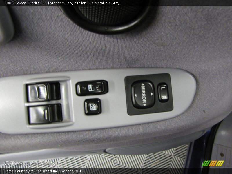 Stellar Blue Metallic / Gray 2000 Toyota Tundra SR5 Extended Cab