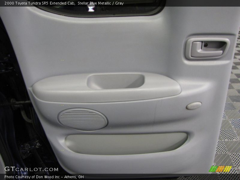 Stellar Blue Metallic / Gray 2000 Toyota Tundra SR5 Extended Cab
