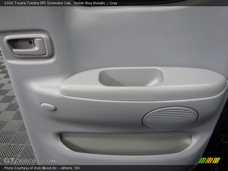 Stellar Blue Metallic / Gray 2000 Toyota Tundra SR5 Extended Cab