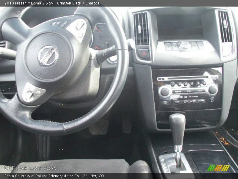 Crimson Black / Charcoal 2010 Nissan Maxima 3.5 SV