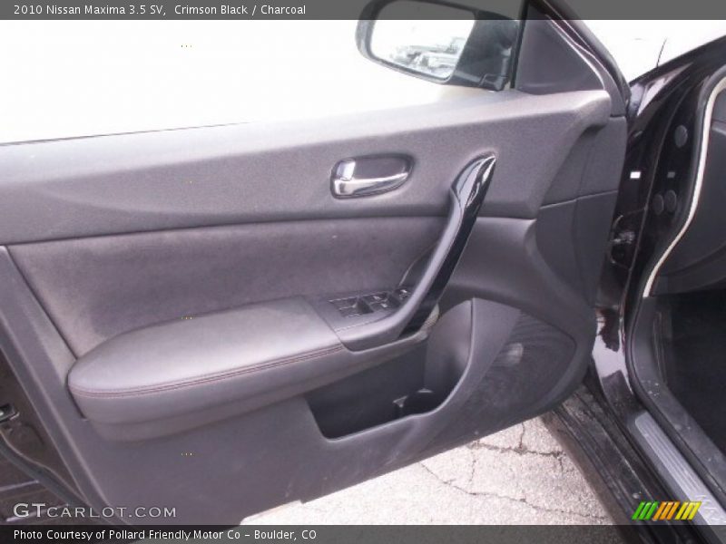 Crimson Black / Charcoal 2010 Nissan Maxima 3.5 SV