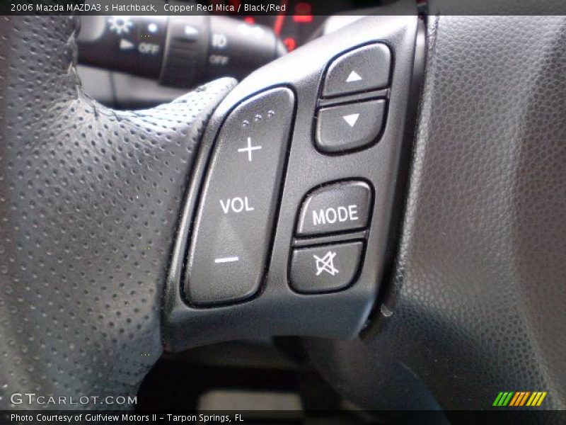Copper Red Mica / Black/Red 2006 Mazda MAZDA3 s Hatchback