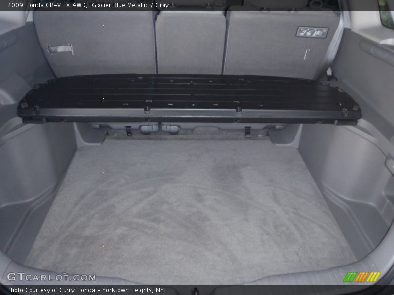 Glacier Blue Metallic / Gray 2009 Honda CR-V EX 4WD