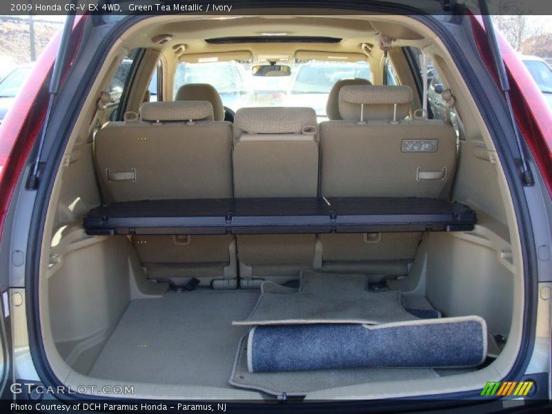 Green Tea Metallic / Ivory 2009 Honda CR-V EX 4WD