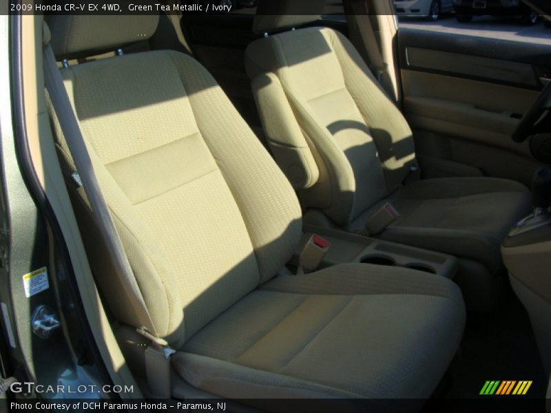 Green Tea Metallic / Ivory 2009 Honda CR-V EX 4WD