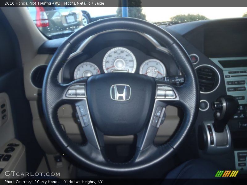 Mocha Metallic / Beige 2010 Honda Pilot Touring 4WD