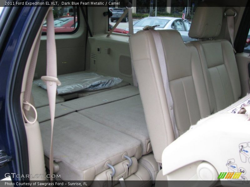 Dark Blue Pearl Metallic / Camel 2011 Ford Expedition EL XLT