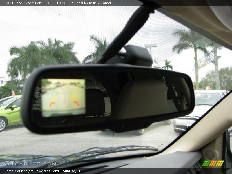 Dark Blue Pearl Metallic / Camel 2011 Ford Expedition EL XLT