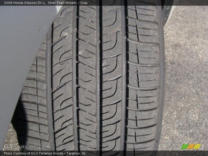 Silver Pearl Metallic / Gray 2008 Honda Odyssey EX-L