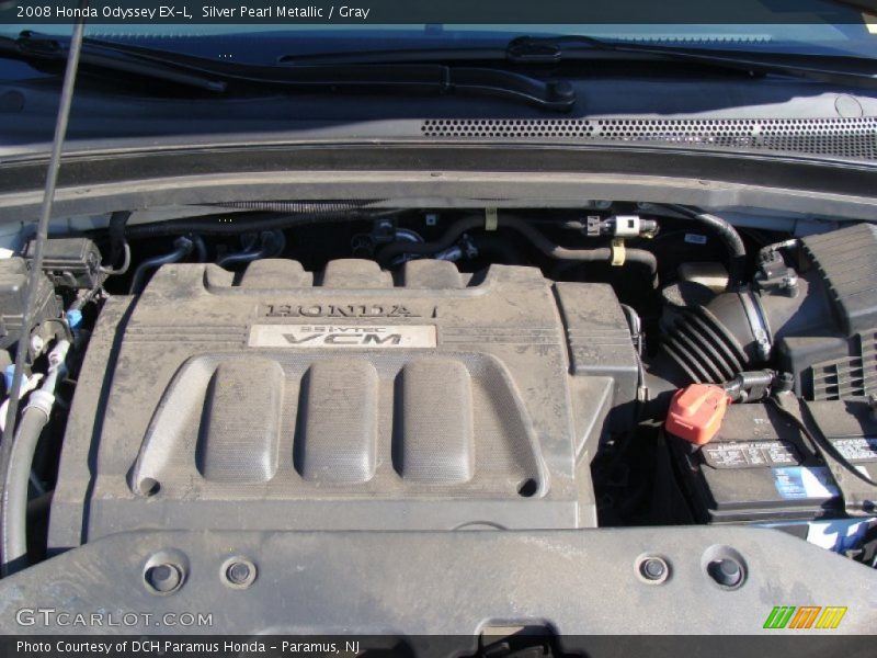 Silver Pearl Metallic / Gray 2008 Honda Odyssey EX-L