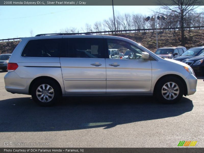 Silver Pearl Metallic / Gray 2008 Honda Odyssey EX-L