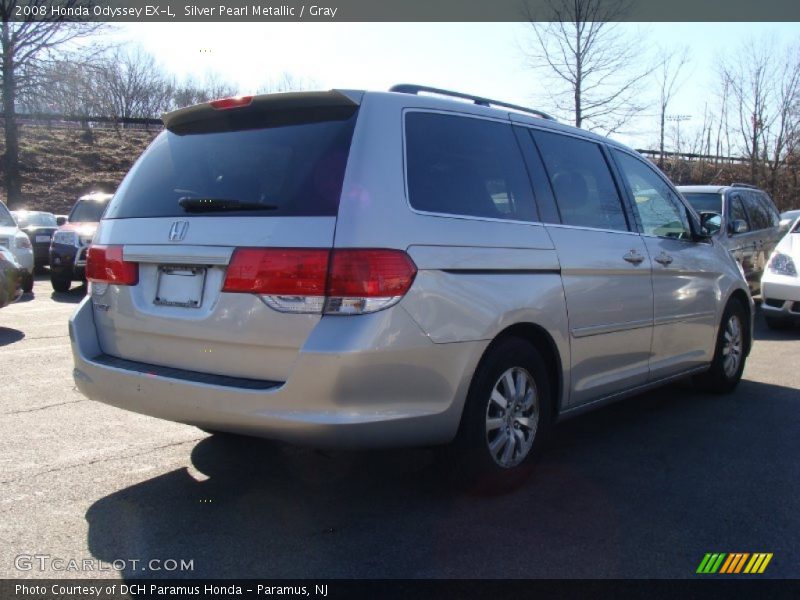 Silver Pearl Metallic / Gray 2008 Honda Odyssey EX-L