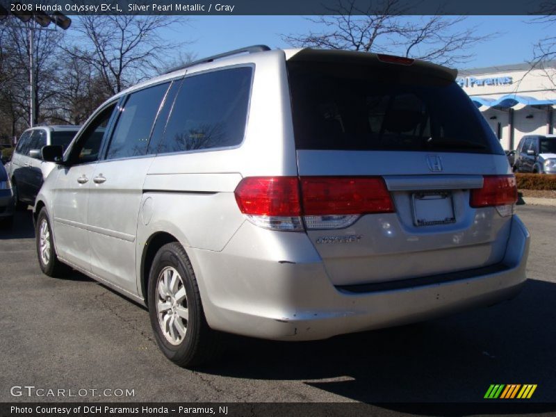 Silver Pearl Metallic / Gray 2008 Honda Odyssey EX-L