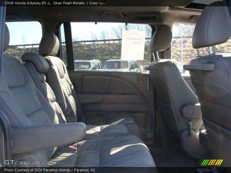 Silver Pearl Metallic / Gray 2008 Honda Odyssey EX-L