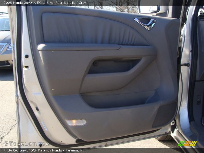 Silver Pearl Metallic / Gray 2008 Honda Odyssey EX-L