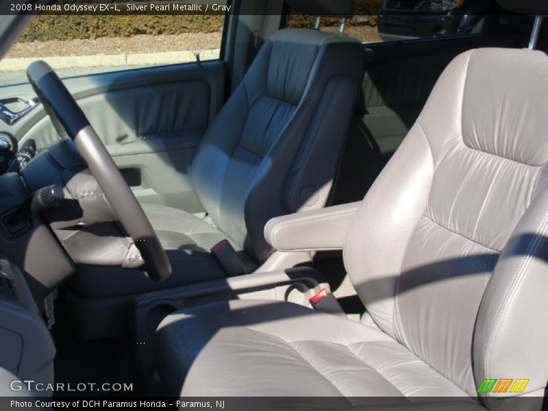 Silver Pearl Metallic / Gray 2008 Honda Odyssey EX-L