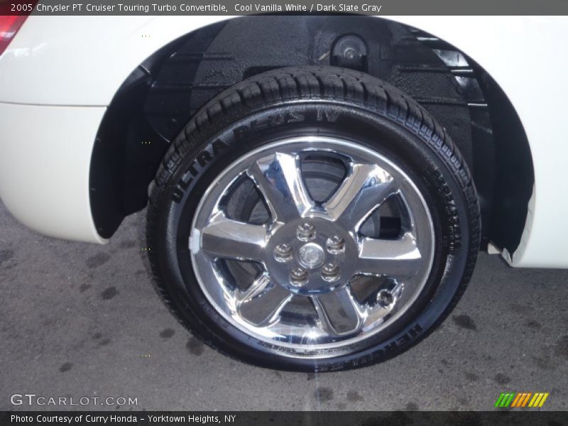 Cool Vanilla White / Dark Slate Gray 2005 Chrysler PT Cruiser Touring Turbo Convertible