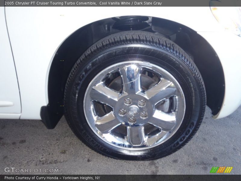 Cool Vanilla White / Dark Slate Gray 2005 Chrysler PT Cruiser Touring Turbo Convertible