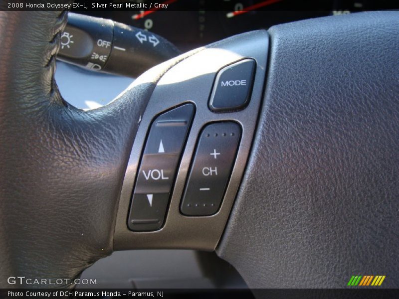 Silver Pearl Metallic / Gray 2008 Honda Odyssey EX-L