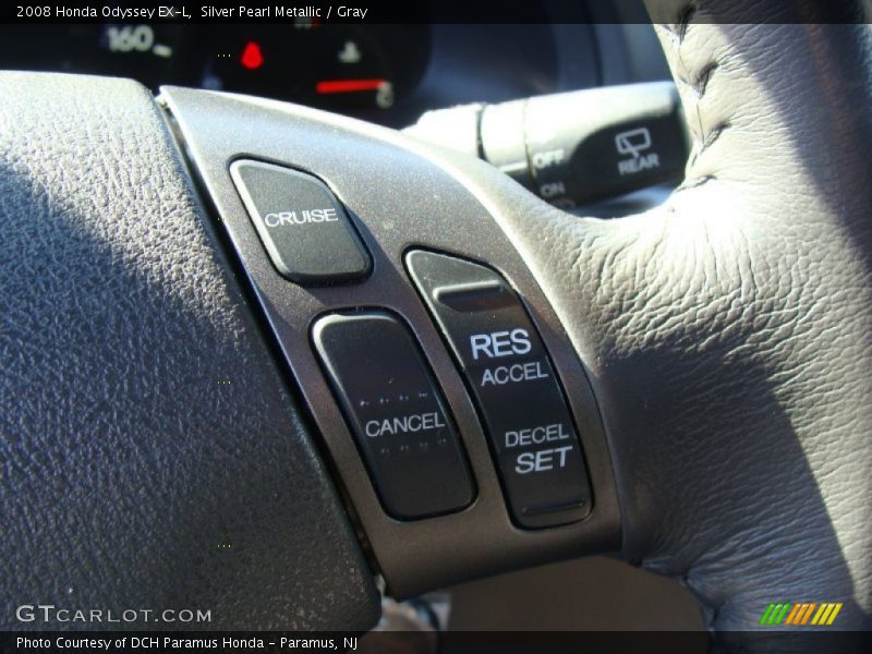Silver Pearl Metallic / Gray 2008 Honda Odyssey EX-L