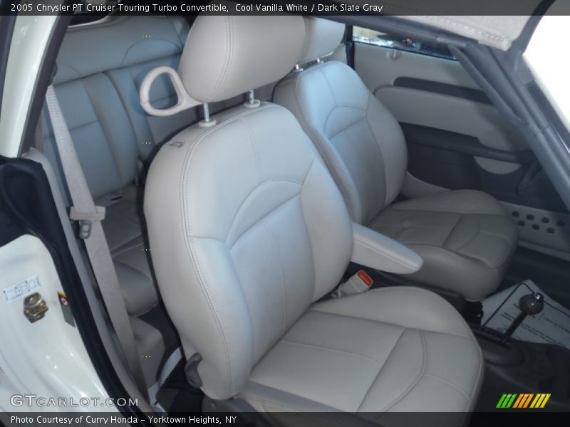 Cool Vanilla White / Dark Slate Gray 2005 Chrysler PT Cruiser Touring Turbo Convertible