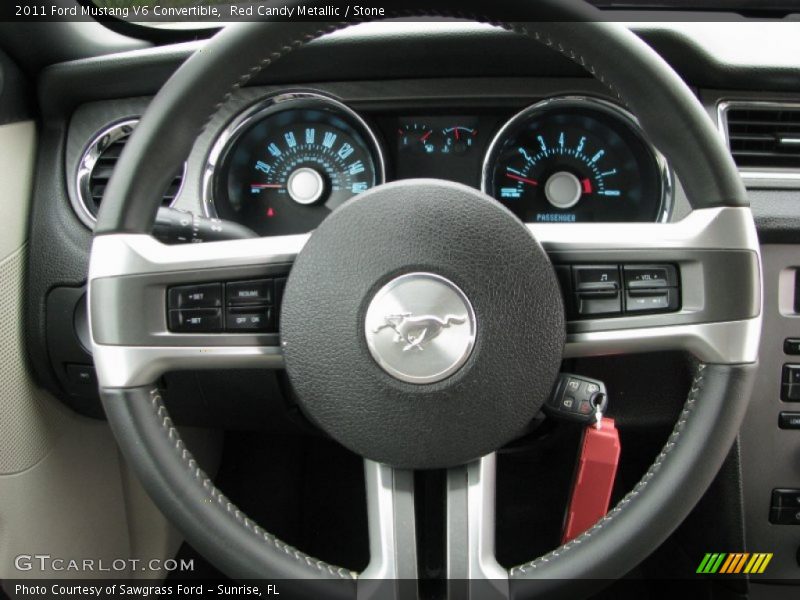  2011 Mustang V6 Convertible Steering Wheel