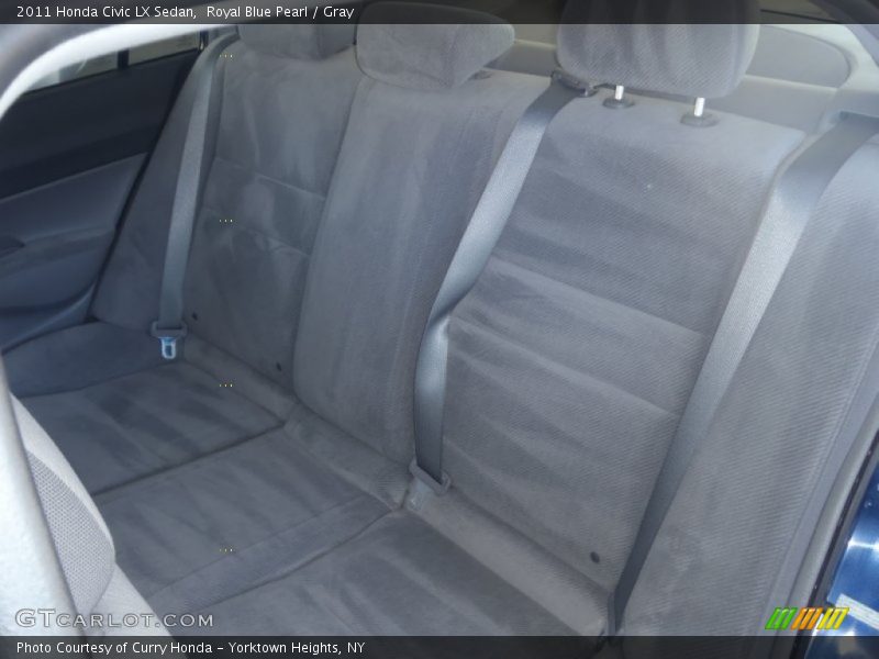 Royal Blue Pearl / Gray 2011 Honda Civic LX Sedan