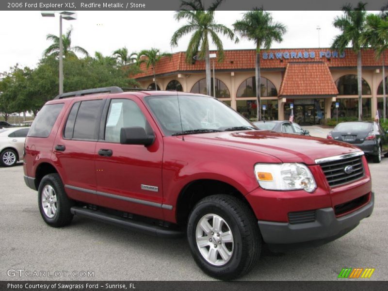 Redfire Metallic / Stone 2006 Ford Explorer XLS