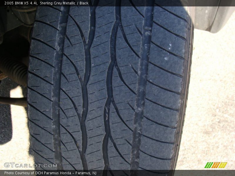 Sterling Grey Metallic / Black 2005 BMW X5 4.4i